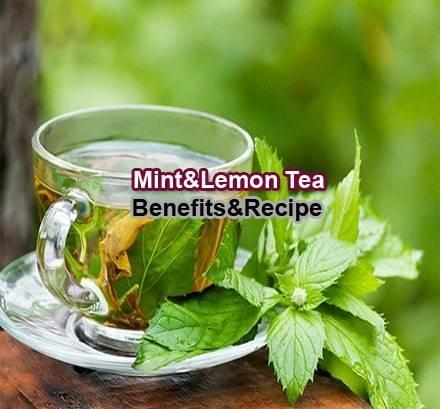 mint lemon tea